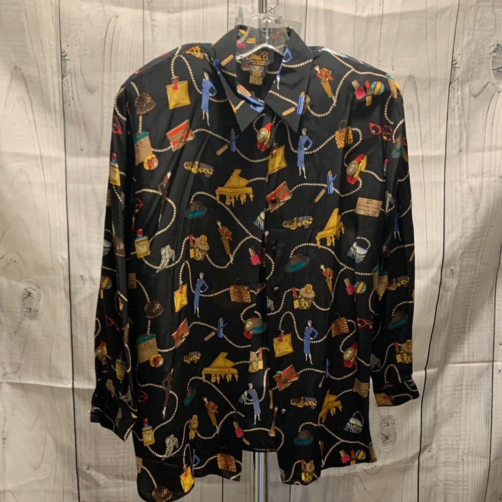 Corey B vintage silk, Women's Blouse